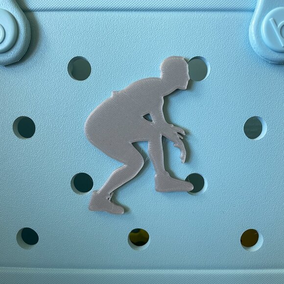 Wrestler Bogg Charm-Wrestler Mom Bogg Charm-Wrestling Bogg Bit-New - Picture 2 of 2